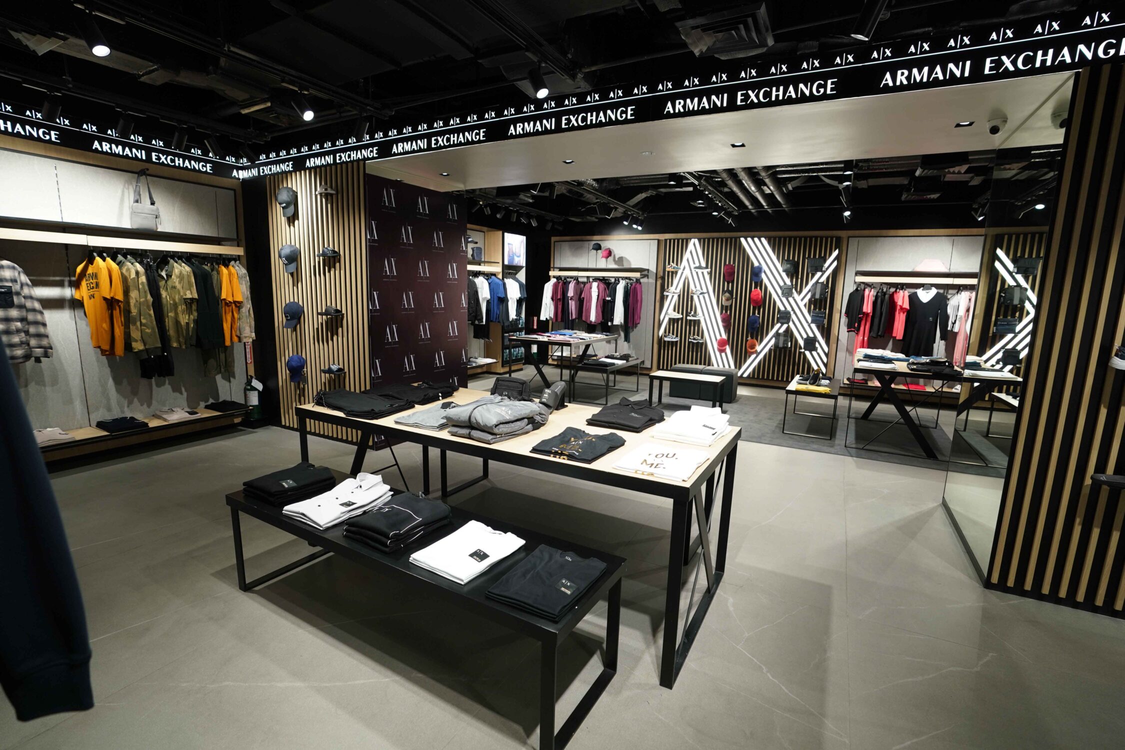 Armani Exchange Opens Doors to 2022 Fall/Winter Collection