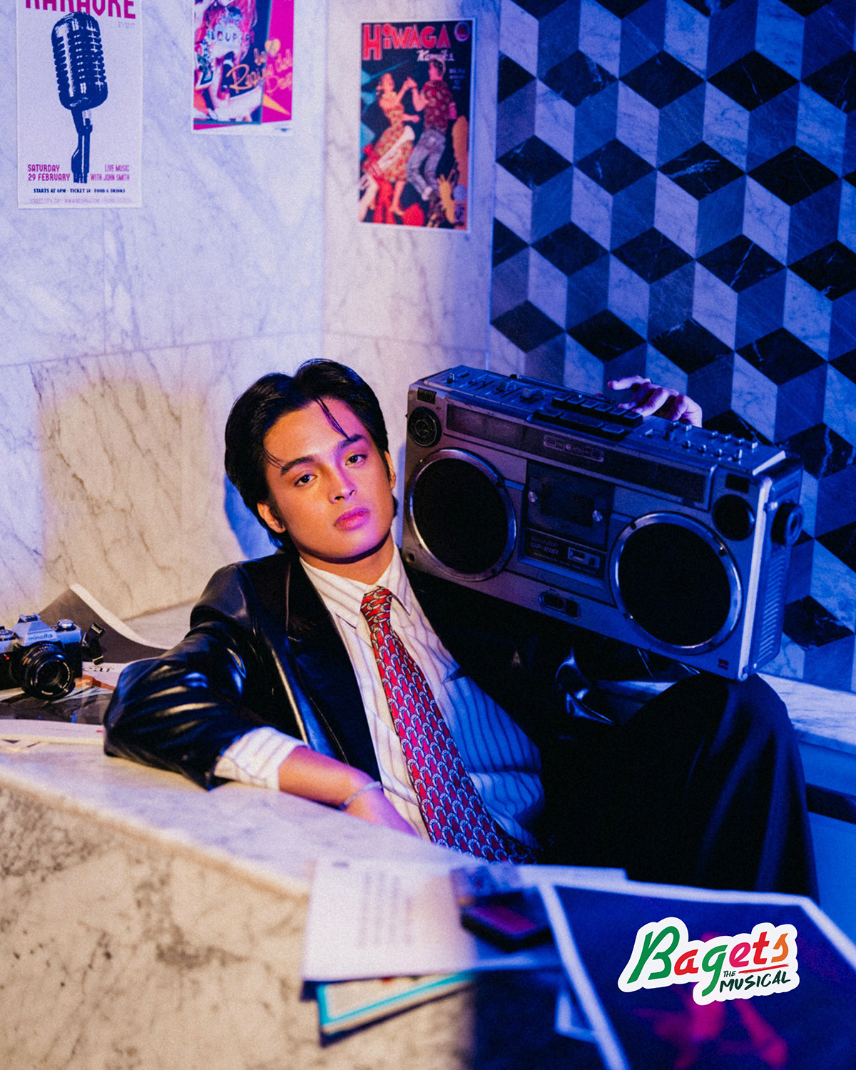 Bagets The Musical – KD Estrada as Arnel shot on location at Hilton Manila Newport World Resorts – 1