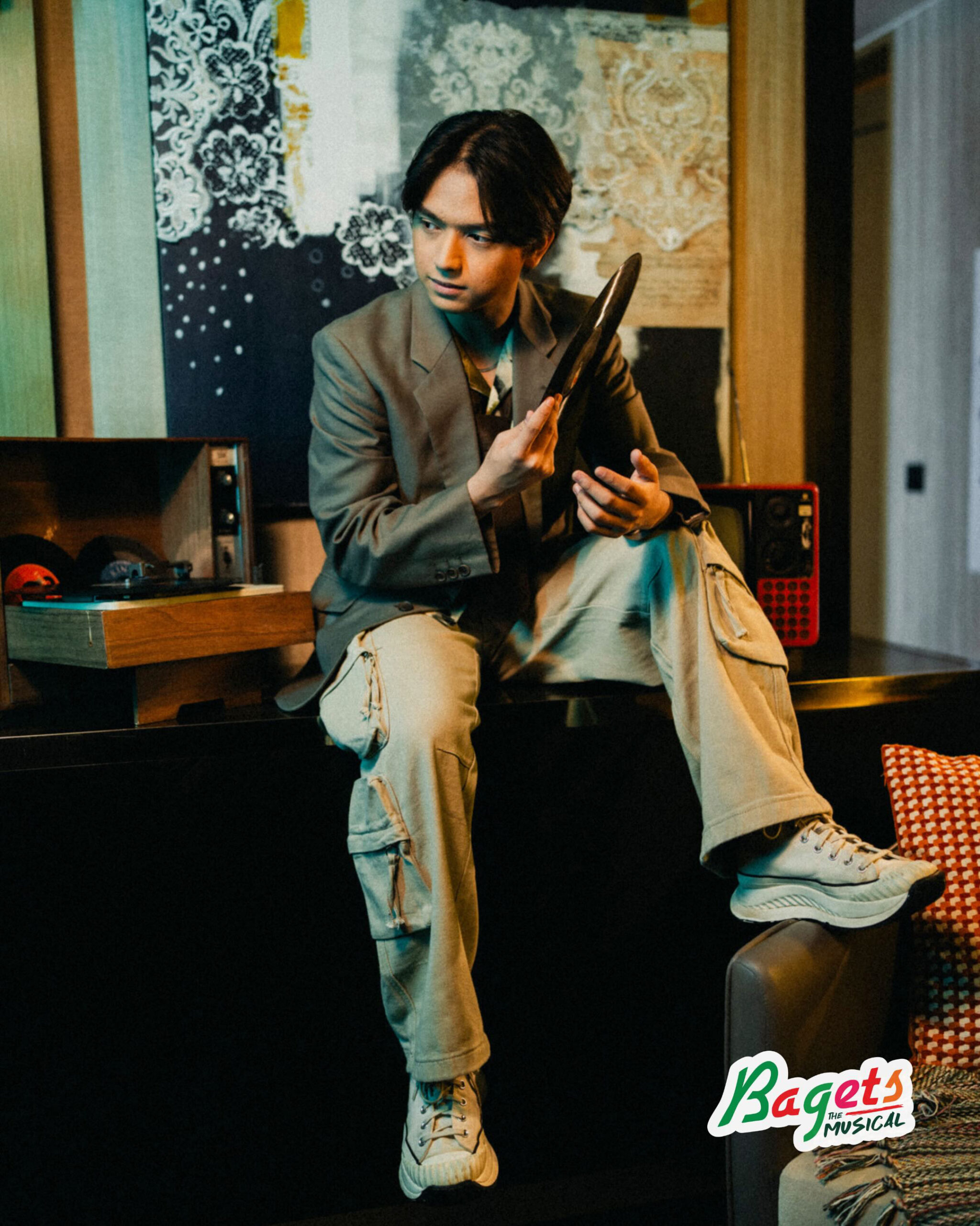 Noel Comia Jr. as Gilbert in Bagets The Musical – 1