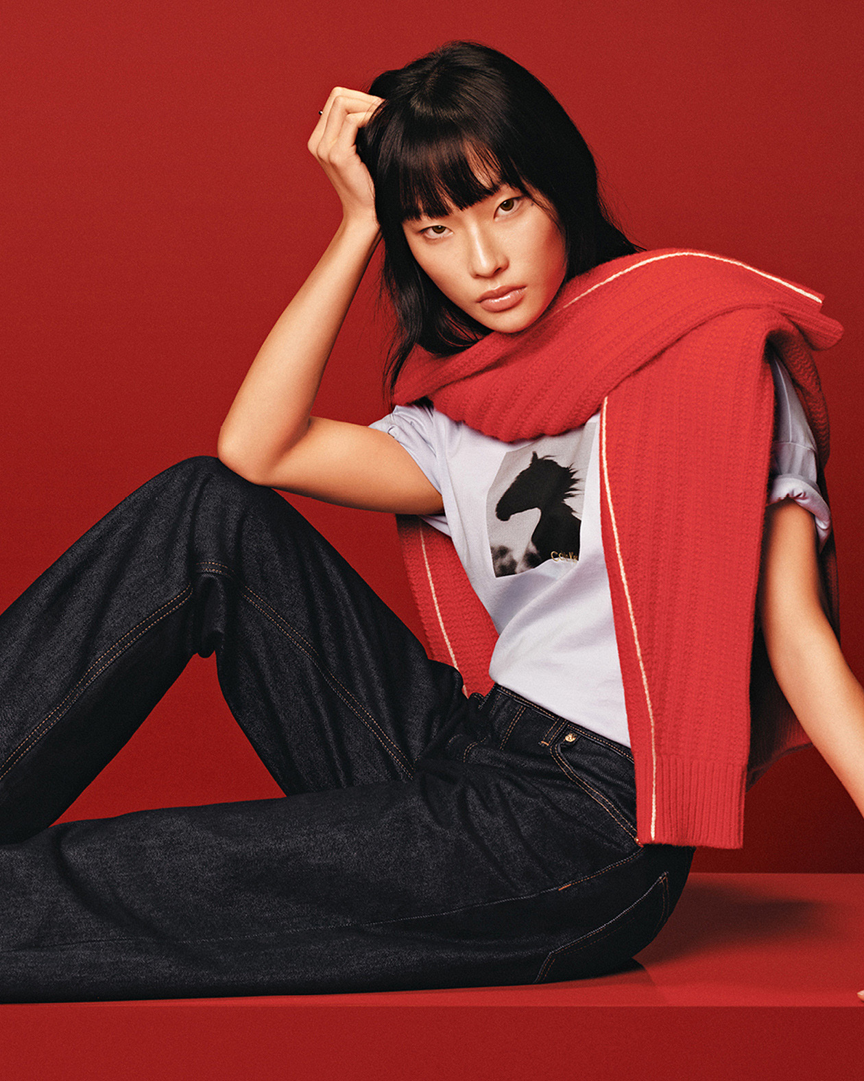 Calvin Klein Chinese New Year Graphic Relaxed Tee