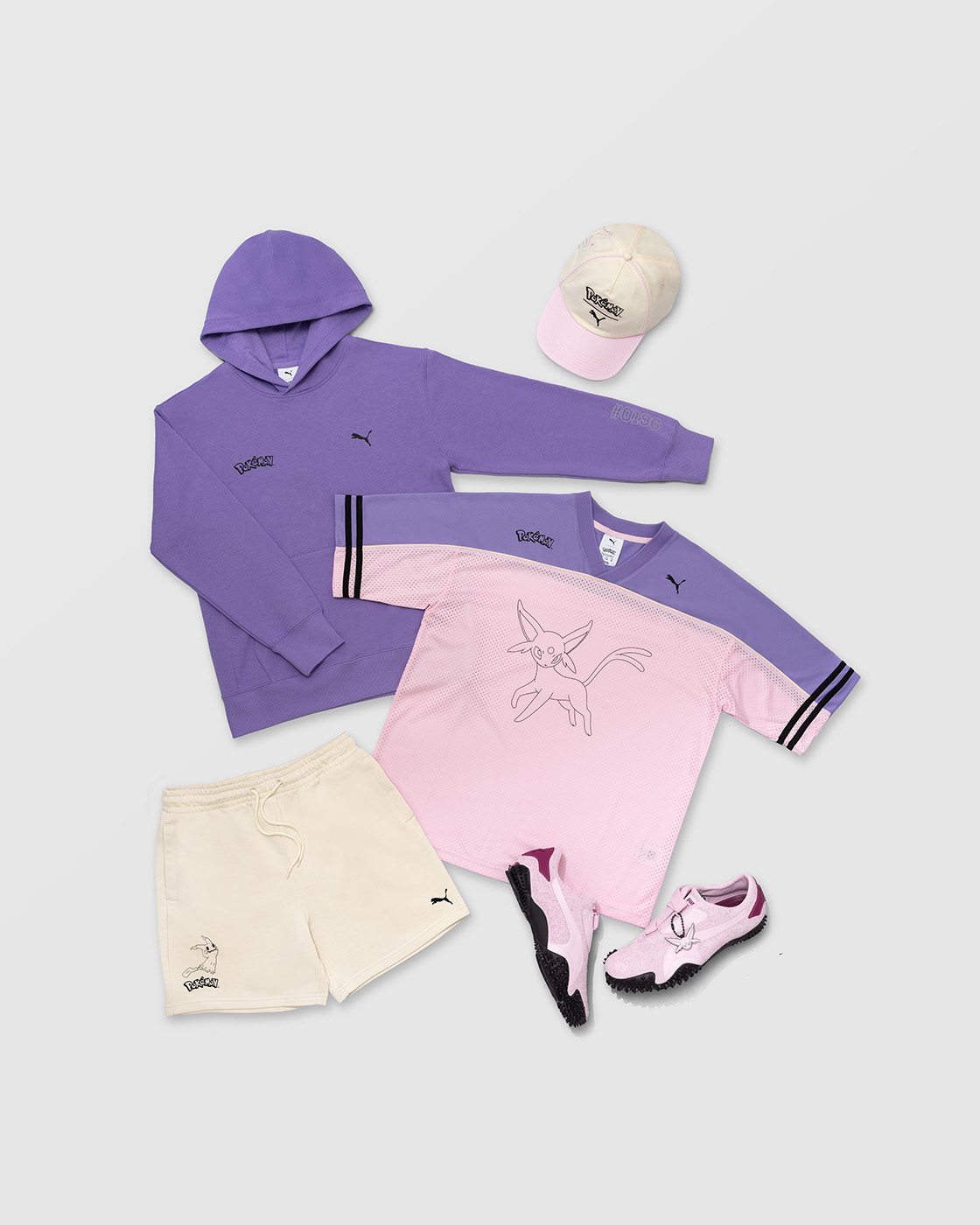 PUMA X Pokémon in Pearl Pink