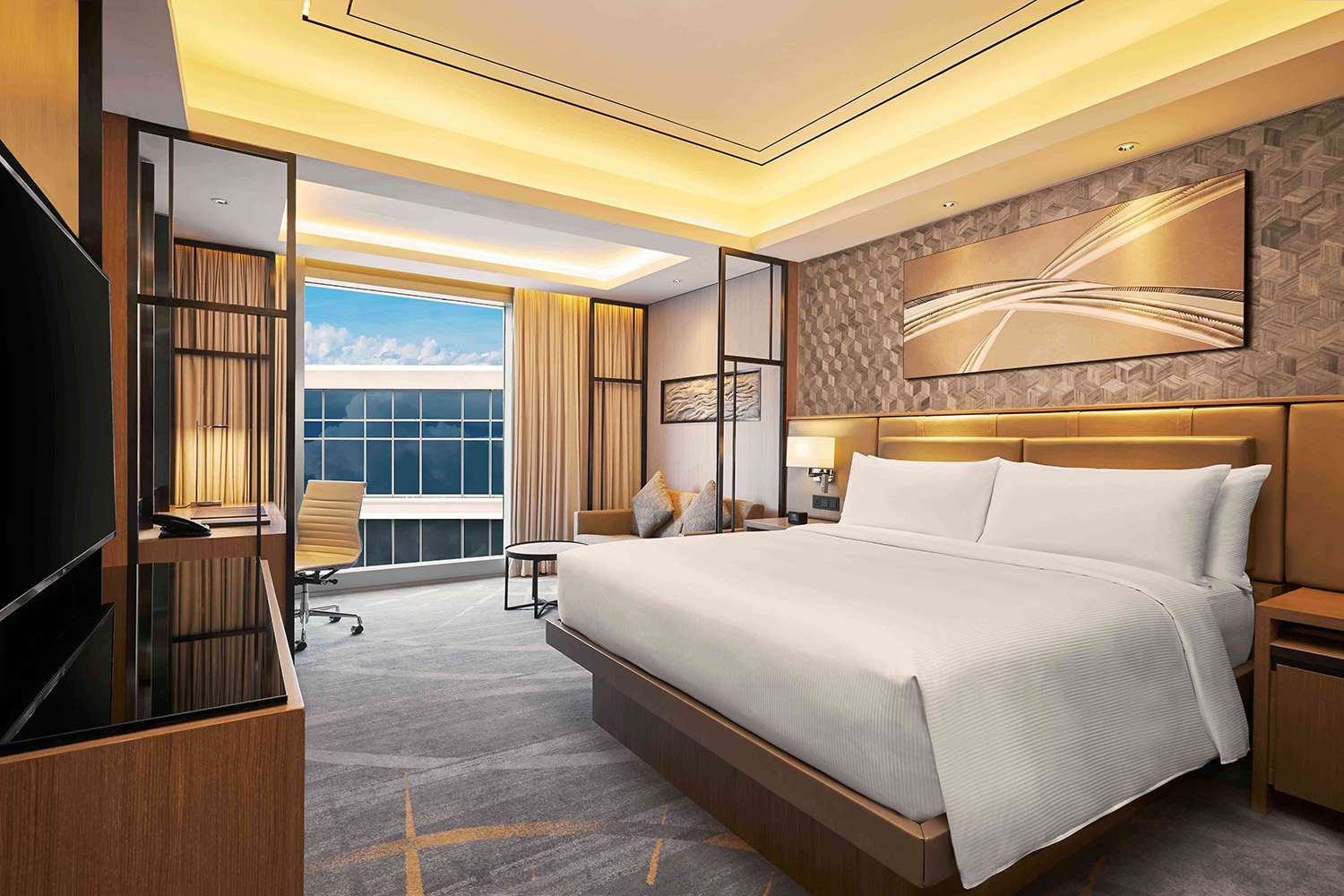 Guest Room at Hilton Manila Newport World Resorts